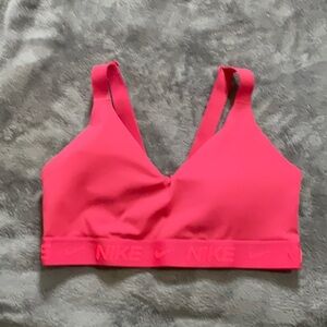 Nike Pink Sports Bra Seamless Comfort